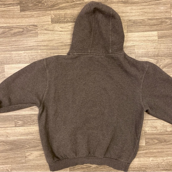 Pro Team Hoodie Pullover Gray M Measurement Good Condition - Picture 5 of 5